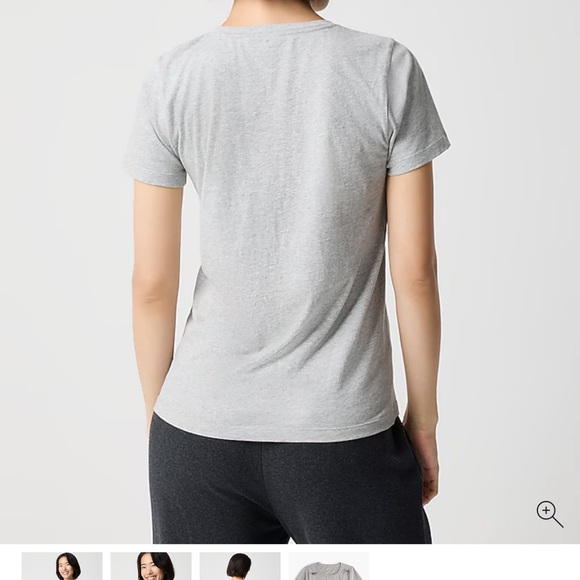 J Crew Bows graphic stitched bow tee new with tags NWT size 3x - Picture 4 of 4